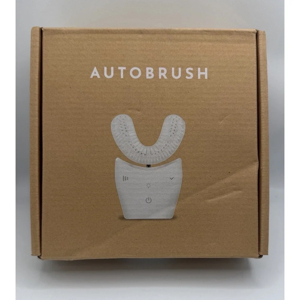AutoBrush Sonic Pro U-Shaped Adult Electric Toothbrush Hands-Free Clean No Head